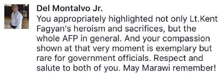 DickGordonDG's tweet photo. Thank u for your gracious words&amp;patriotic support. It's prime examples of pinoys like u, that I believe&amp;fight for to make our country great https://t.co/qEGPeZswBw