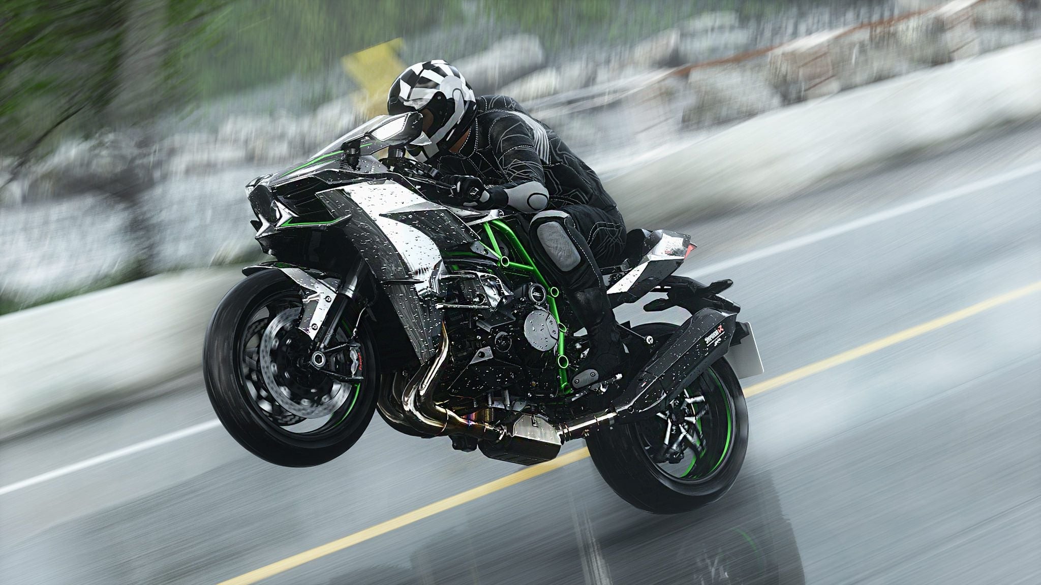 HD wallpaper Kawasaki Ninja H2R Wallpaper Flare