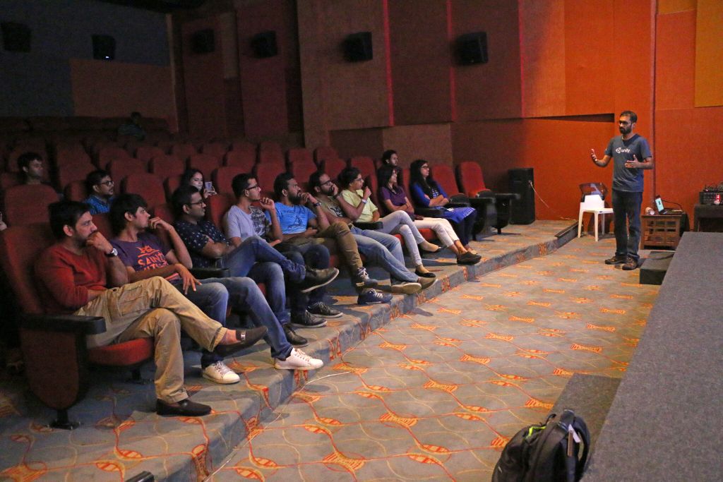 IACGMultimedia's tweet photo. Unity Developers meet and workshop: Hyderabad chapter at IACG #Meetup #Rfs #gaming #filmmaking #cinemachine #timeline #adam #liverendering https://t.co/z6opmYEDCz