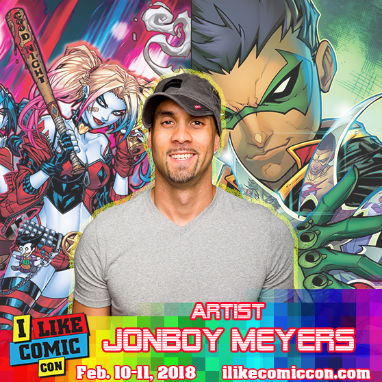 ILikeComicCon's tweet photo. Our first guest is artist Jonboy Meyers! His work includes The Inhumans, Spawn, X-Men, Teen Titans and more! #ilcc #comiccon #washington https://t.co/YTpN7LwVZj