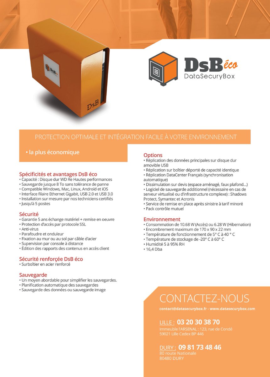 reprotheque's tweet photo. La DsB éco débarque ! 🔒✅

Contactez nous pour plus d'informations sur ce nouveaux produits 💾
#data #cybersecurite
https://t.co/LIU2D7Neqr https://t.co/uCAWriDjl8