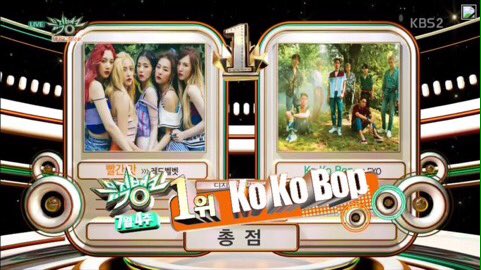 exosphereience's tweet image. 170726 🏆 (SC) 
#KOKOBOP1stwin 
170727 🏆 (MC)
#KOKOBOP2ndwin 
170728 🏆 (MB)
#KOKOBOP3rdwin 

3 days in a row 🙌🏻🎉
Congratulations,boys~