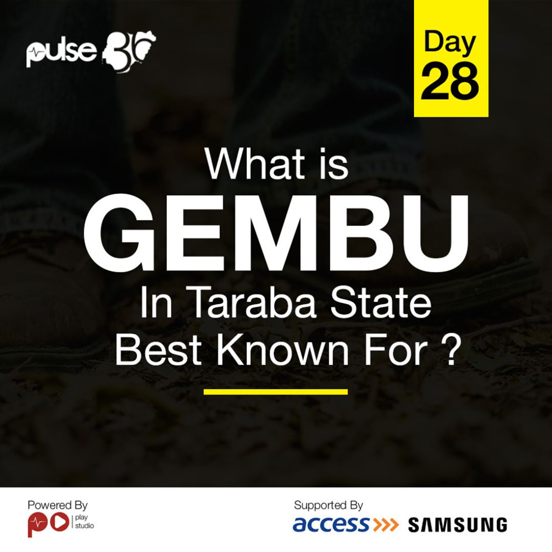 PulseNigeria247's tweet photo. Fu'Ad's next stop is Gembu in Taraba State. What's 'Gembu' best known for?
#Pulse36 #MoveWithAccessBank #SamsungS8PlusNG #LifeInNaija https://t.co/bBi1PhCvvN