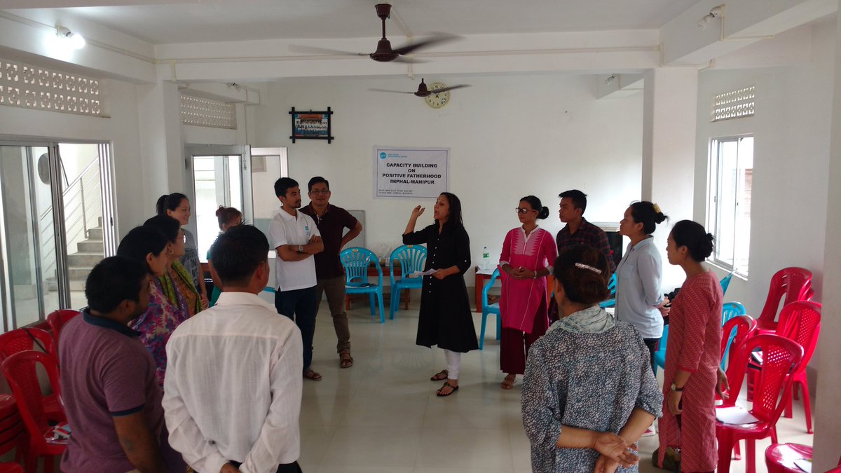 bindum02's tweet photo. 5 days training started on positive fatherhood with Gender Partners n staff in Imphal Manipur https://t.co/LgxnzOad1V
