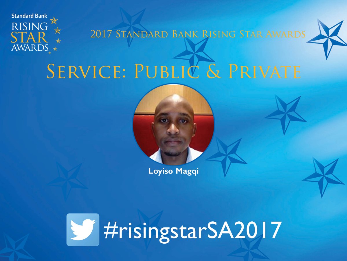 CSIR's tweet photo. We would like to send out a huge congratulations to @CSIR's Loyiso Magqi for winning the #RisingStars2017 Service: Public and Private Award https://t.co/NMobkAjhEw