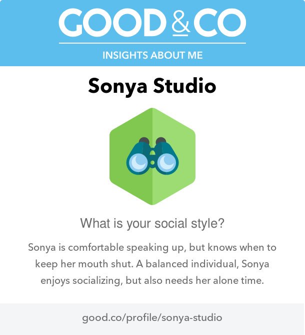sixthmn's tweet image. About me from @ingoodco: "You're comfortable speaking up, but know when to keep your mouth shut" good.co/r/w7hlp