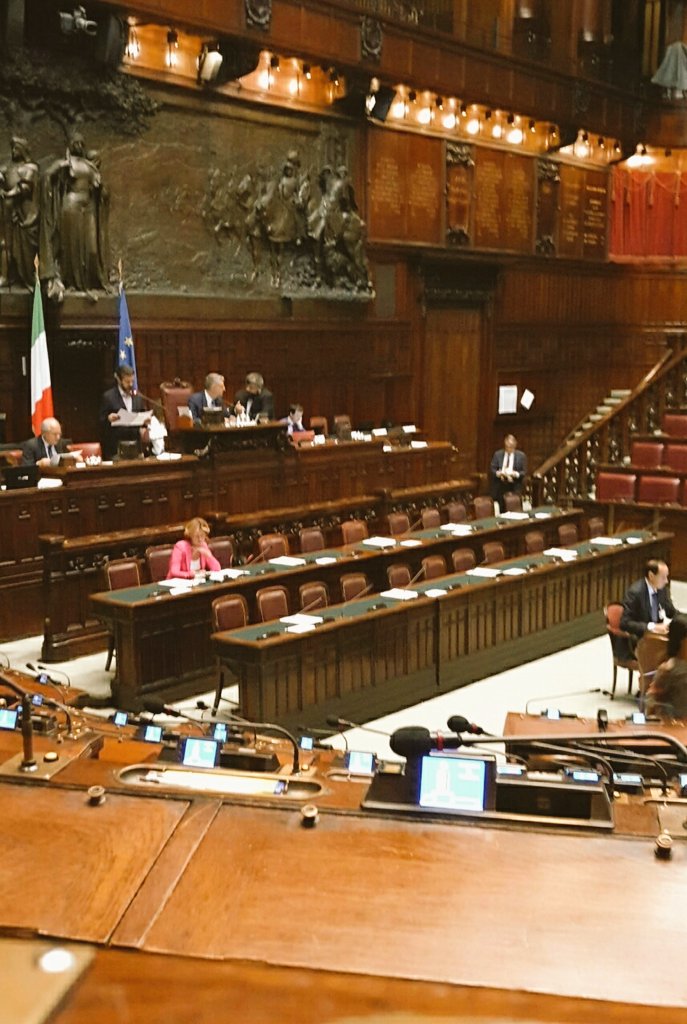 e_cozzolino's tweet photo. Dopo una fiducia notturna su #decretoVaccini in aula per il voto finale. #iodicoNO Nessun paese europeo ha lo stesso obbligo vaccinale. https://t.co/od7a9L4QNK