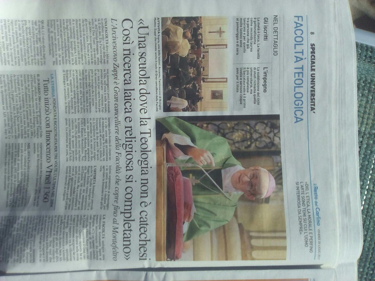 VBulga's tweet photo. #fter presentazione sul #restodelcarlino https://t.co/zYQWj0WLQm