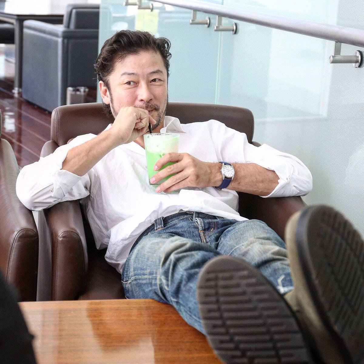 asano_tadanobu's tweet photo. Cream soda https://t.co/K0HKIYc1op