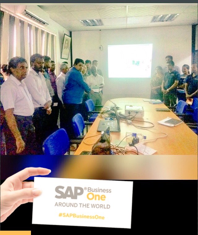 anil_marali's tweet photo. Congratulations!! Edel Tech @Narahari_ET for helping 1st #Printing #Packaging customer in #SriLanka to #GoLive #SAPBusinessOne ✨ @SAPIndia https://t.co/qsdoqVaK69