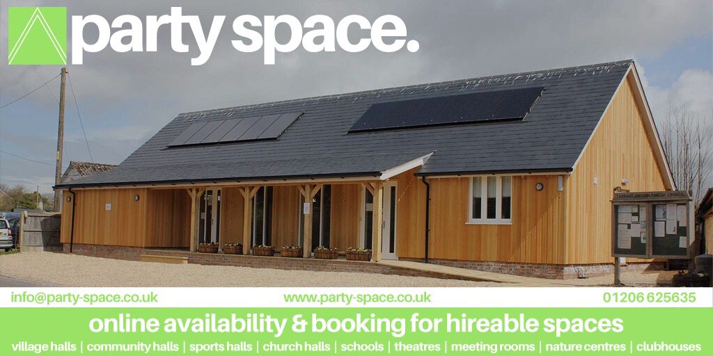 Want to increase hire income &amp; reduce administration time at your #villagehall? Use Party Space for online bookings bit.ly/2tNSrUW