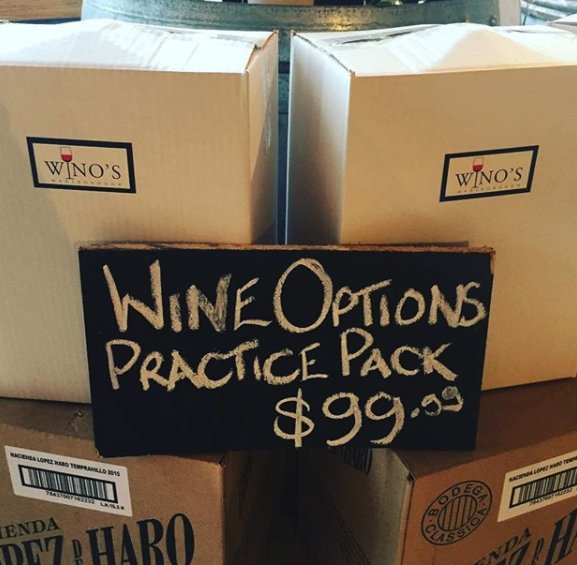 Plans for the weekend? Why not get some friends together &amp; try our Wine Options Practice Pack. Questions &amp; instructions included #GameOn