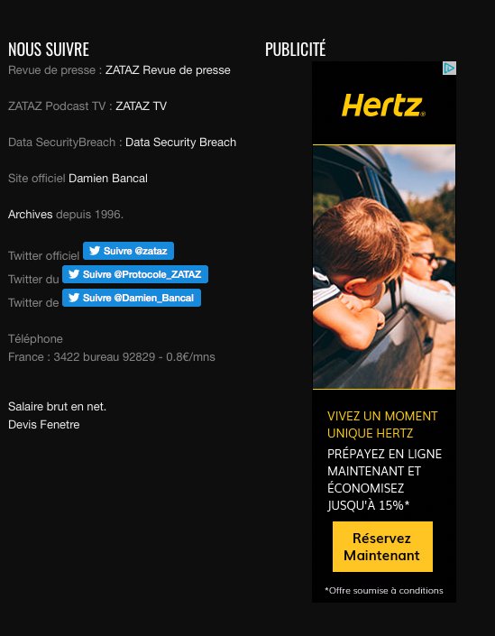 Axel_Peigne's tweet photo. Je vais sur https://t.co/3RYkD452fe voir s'il y a un post sur la sanction de @CNIL contre @Hertz ... qui vois-je en pub Adwords ? https://t.co/OENPBtj2k6