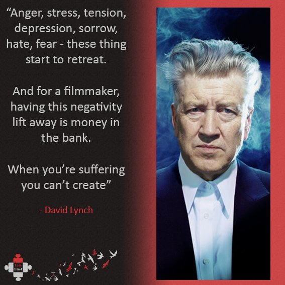 iam_1in4's tweet photo. Celebrity quote of the day - David Lynch

https://t.co/OwFqHm8mkz https://t.co/P1JNvo7Y3P