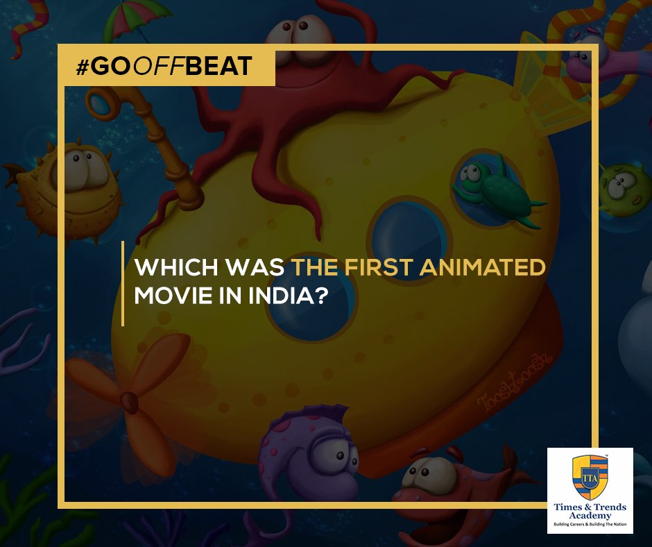 T_TAcademy's tweet image. #AcceptChallenge
Which was the FIRST animated movie in India?
Animators this is all yours.Accept the challenge &amp;amp; drop your answer in comment