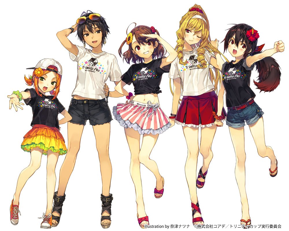 Trinity Tempo 公式 On Twitter C92情報 今回でイラストの公開は最後 ラストはチームを引っ張るリーダーたちです 新規描き下ろしイラストを使用したグッズは夏コミブースで販売 特設ページを更新しました Https T Co Bh7isqhlsr Trinity Tempo トリニティ