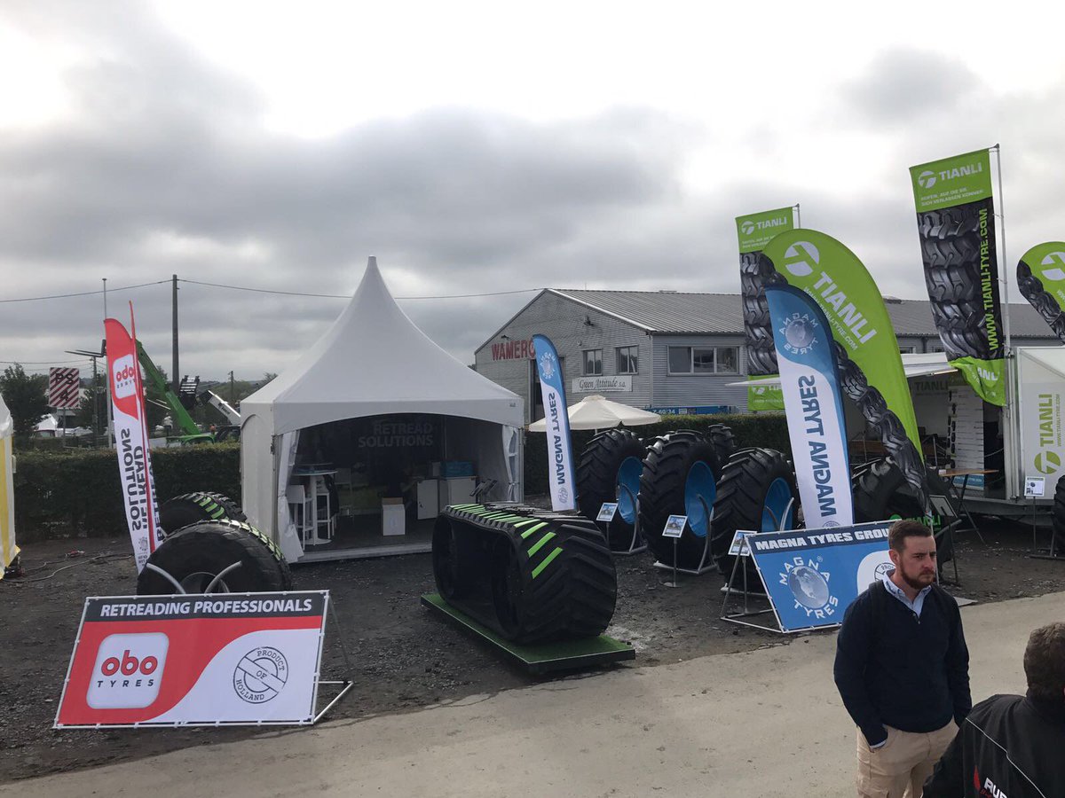 Ready for you at the fair of #Libramont. You're welcome @ stand 58-02
#tyreretreading #obotyres #magnatyres #mostprofitable #greenestresults