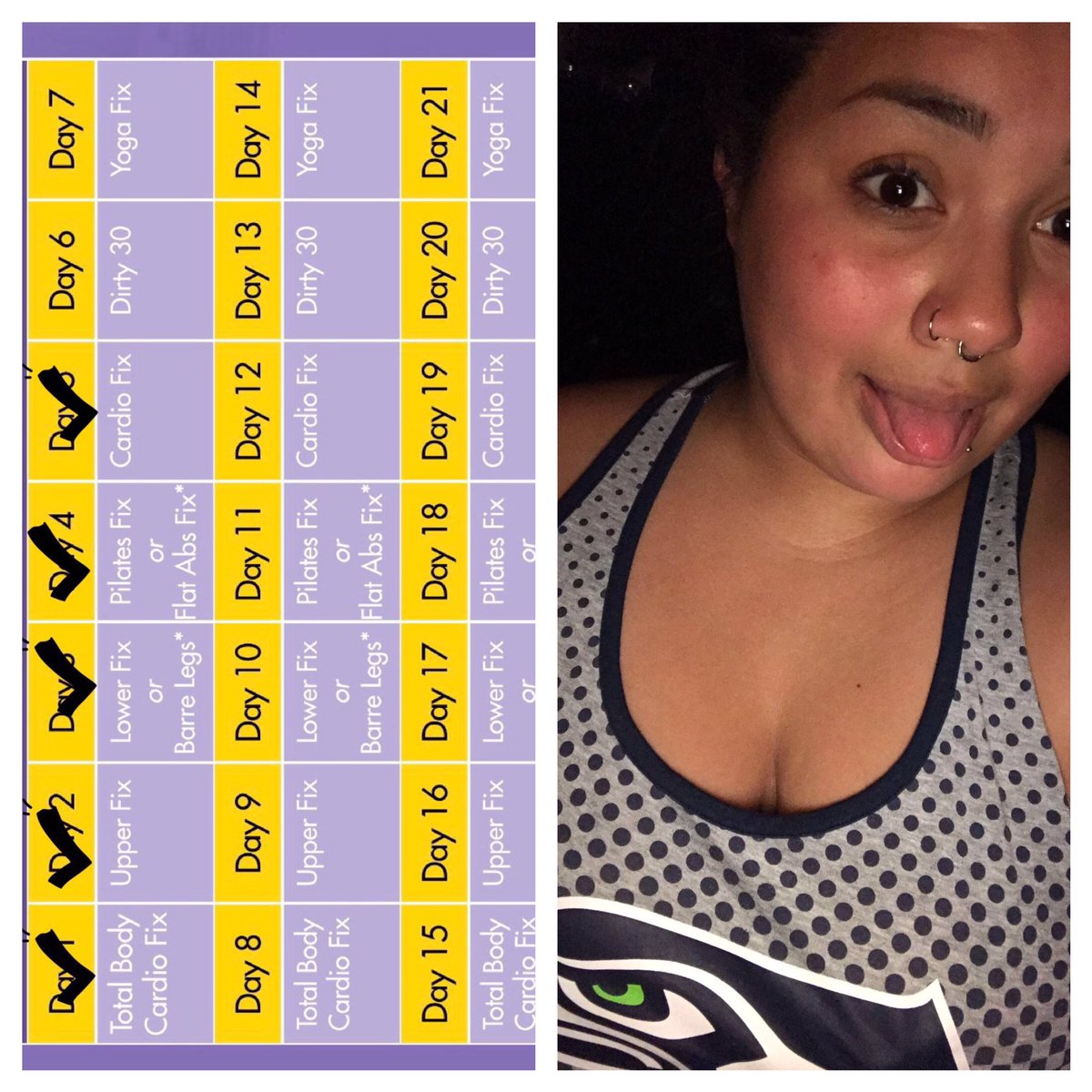 FabsFer's tweet photo. Boom👊🏼 day 5! #beachbody #21dayfix https://t.co/B2mN3aCphz