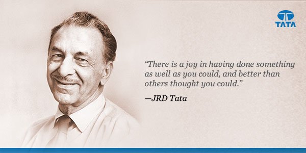 TataCompanies's tweet photo. Join us tomorrow as we celebrate #JRDTata’s 113th birth anniversary. Tweet a tribute! https://t.co/gF8Cmiv18y