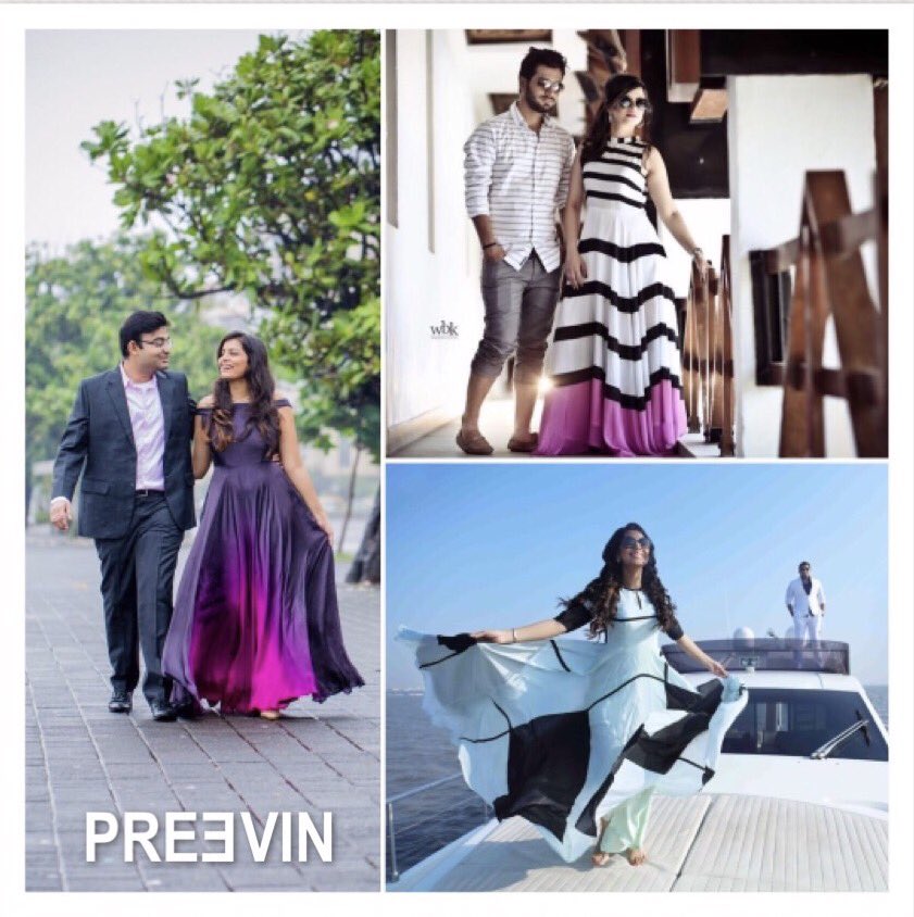 preevindesigns's tweet photo. We love dressing up Bride-to-Be's for their pre-wedding shoots. Here are some gorgeous clients dressed in #Preevin! #Delhi 9811707878 https://t.co/FX1MEOIrxS