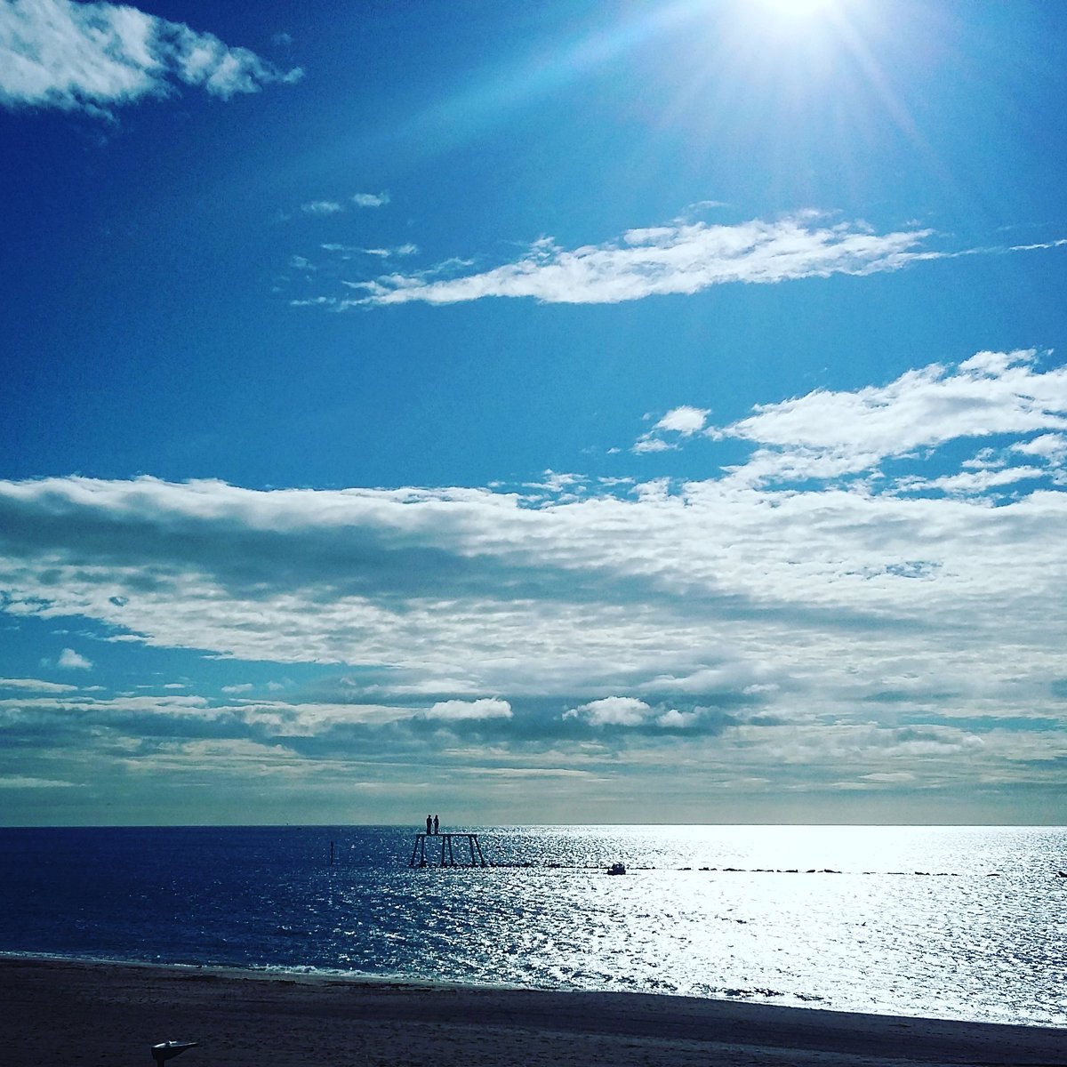 Beautiful day here on the #northumberland coast.