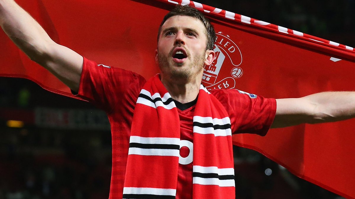 Happy 36th birthday to the midfield maestro, Michael Carrick. It\s hard to believe it\s not Scholes. 