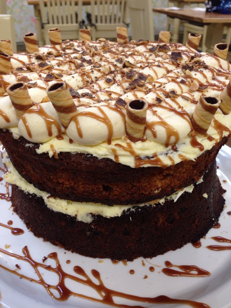 New cake in The Loft Tearoom today, carrot cake! #FridayFeeling