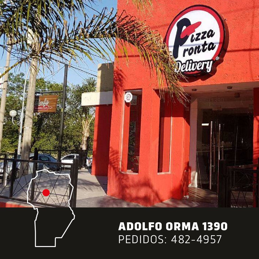 PizzaProntaOK's tweet photo. #Sucursales
Si estás en el Cerro Las Rosas, podes realizar tu pedido a esta sucursal. https://t.co/qC2Mktd59g