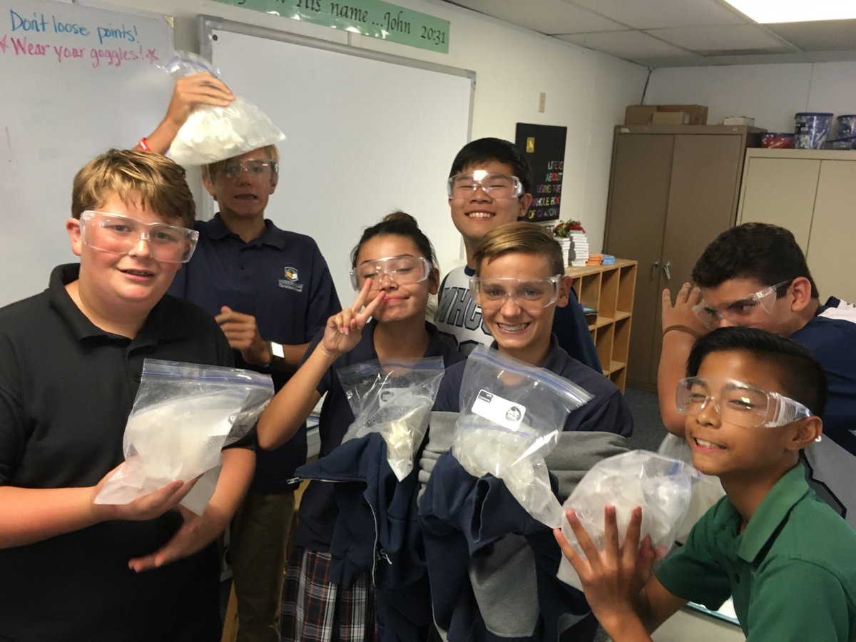 mhcssaints's tweet image. Experiencing endothermic and exothermic reactions during the ice cream making process. Eighth grade science is so cool! #mhcssaints