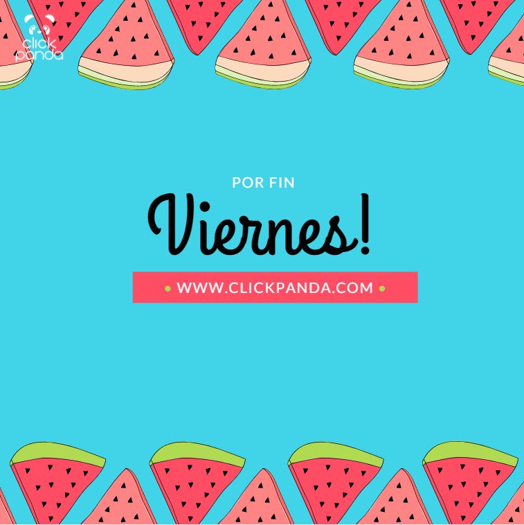 Click_Panda's tweet photo. #BuenViernes ClickPanda te desea un fin de semana lleno de amor, recuerda estar con los que más quieres
#PorfinViernes #Familia #ClickPanda https://t.co/g1Pudqra7q