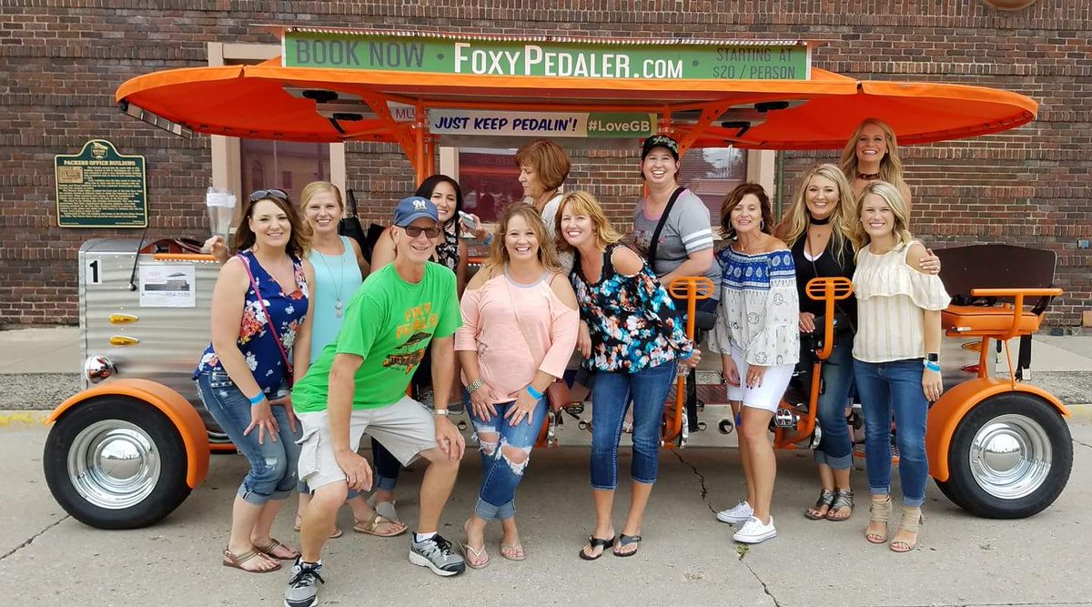 Get your ladies together and take a tour of downtown Green Bay! #lovegb