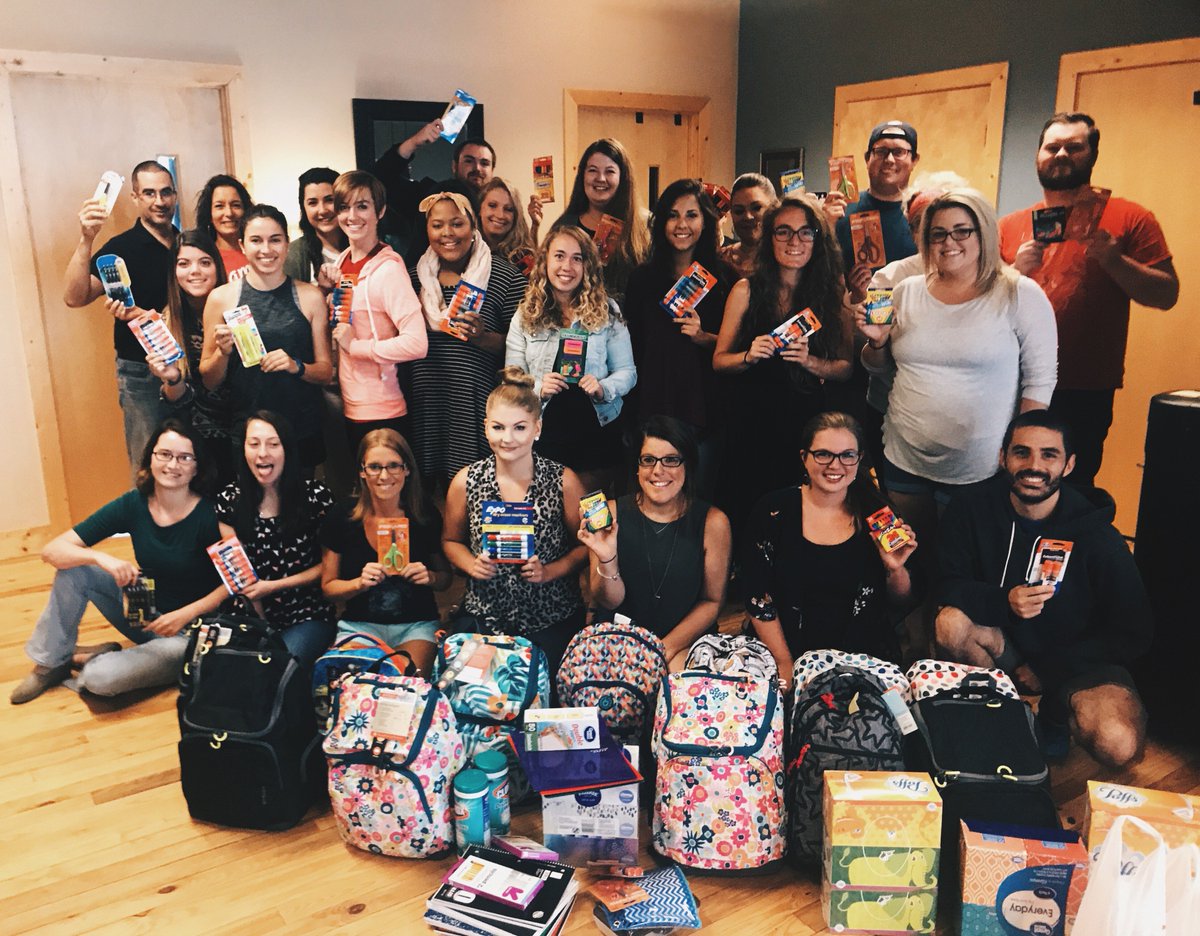 Thriveworks's tweet image. Thank you to everyone who participated in this year's School Supply Drive! #schooldrive #community #backtoschool