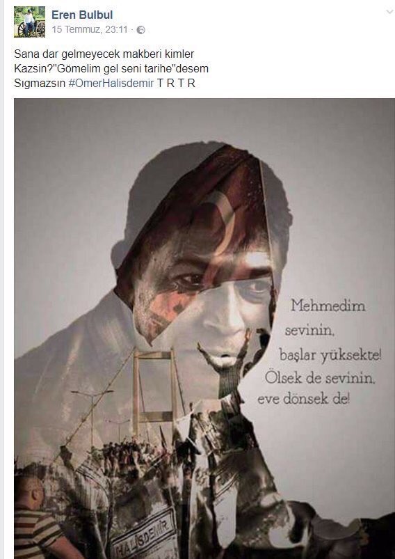 Pkk'lı teröristler Trabzon Maçka'da 15 yaşındaki Eren Bülbül'ü katletti, neredesiniz terörist seviciler!