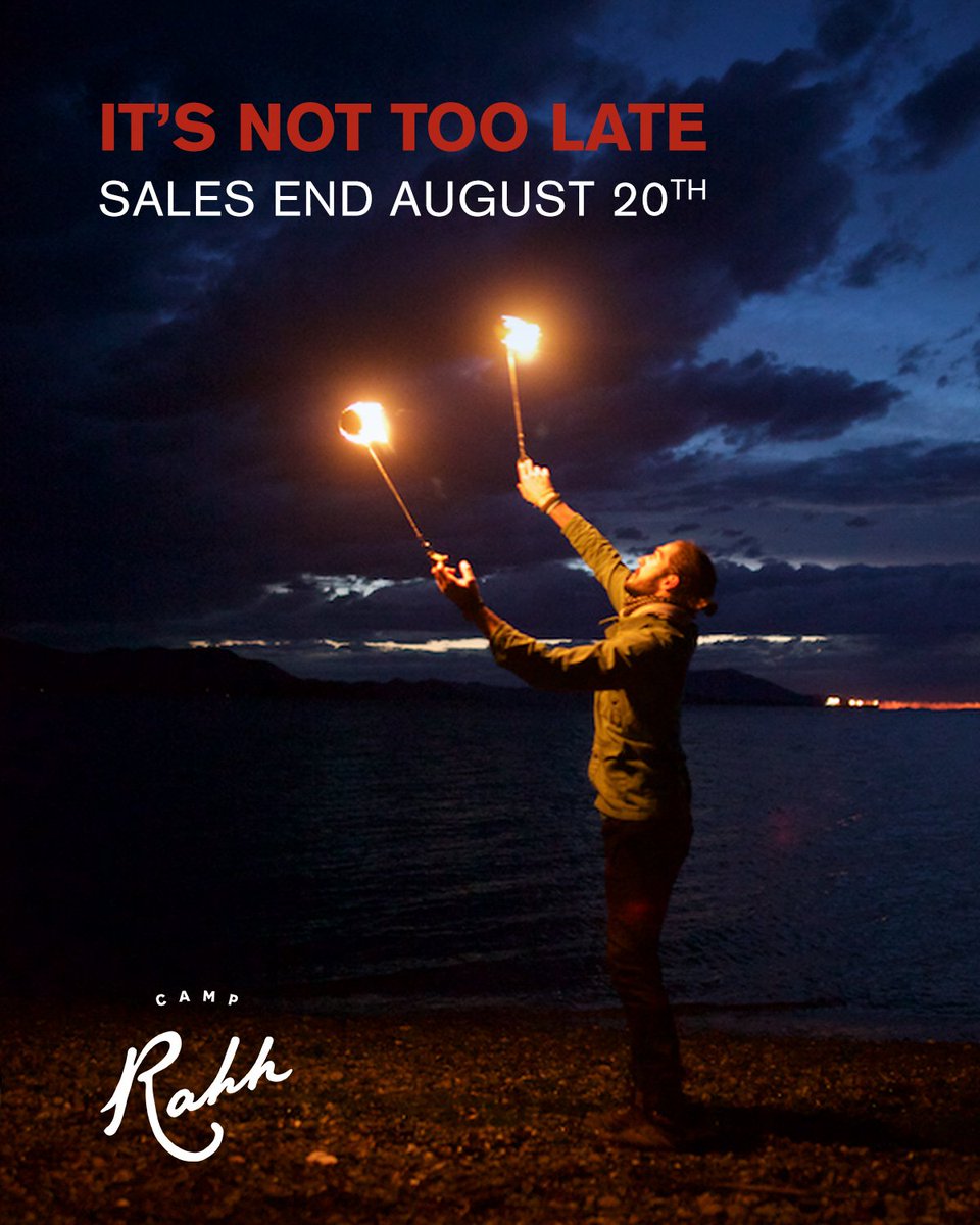 Deadline to register is Aug 20th!!! Don't miss out on the #Summer getaway you've been dreaming of camprahh.com/register #camprahh