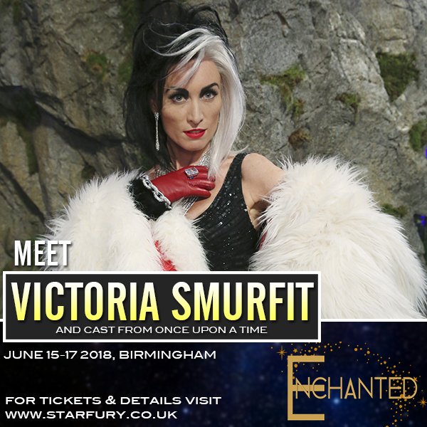 starfuryevents's tweet photo. Cruella De Vil is coming to Birmingham! Victoria Smurfit joins us for Enchanted! 
https://t.co/AQvyIeFTkd https://t.co/E80de7H6xJ