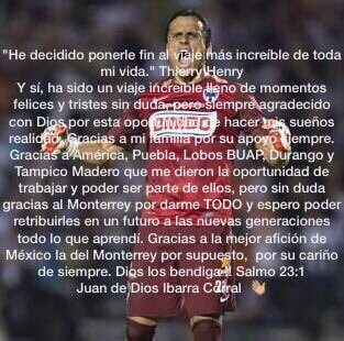 jdibarrac's tweet photo. "He decidido ponerle fin al viaje más increíble de toda mi vida." Thierry Henry 👇🏼👋🏼⚽️ https://t.co/5UPVcHAipt