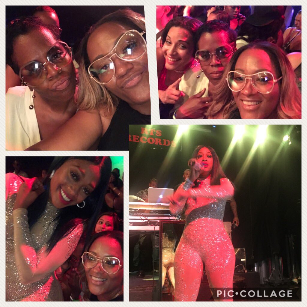 Kimfyercracker's tweet photo. @TRINArockstarr you did your thang last night it was 🔥 #thediamondprincess💎
#the Baddest #the1newalbum https://t.co/D9khQkpeQO