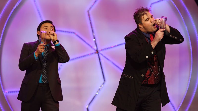 .<a href="/naathanphan/">Magic Asian Man</a> &amp; <a href="/WilliamDraven/">William Draven</a> perform on a new <a href="/cw_illusion/">Masters of Illusion</a> on <a href="/TheCW/">The CW</a>. It looks interesting! #MastersofIllusion
ontvtoday.com/magicians-try-…