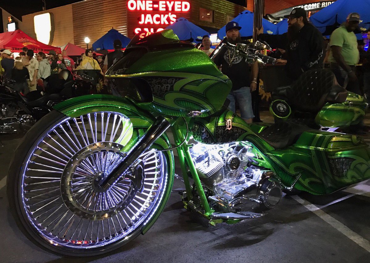 Light up your Friday night #Sturgis 👍