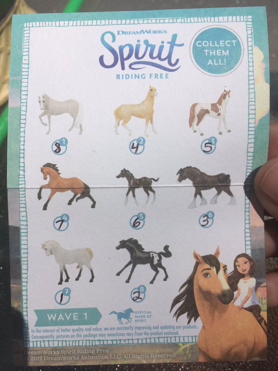 spirit horse toys names