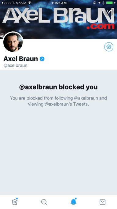 3 pic. Shouldn't be surprised - once I call Axel out he blocks me. I just want to be paid what you owe