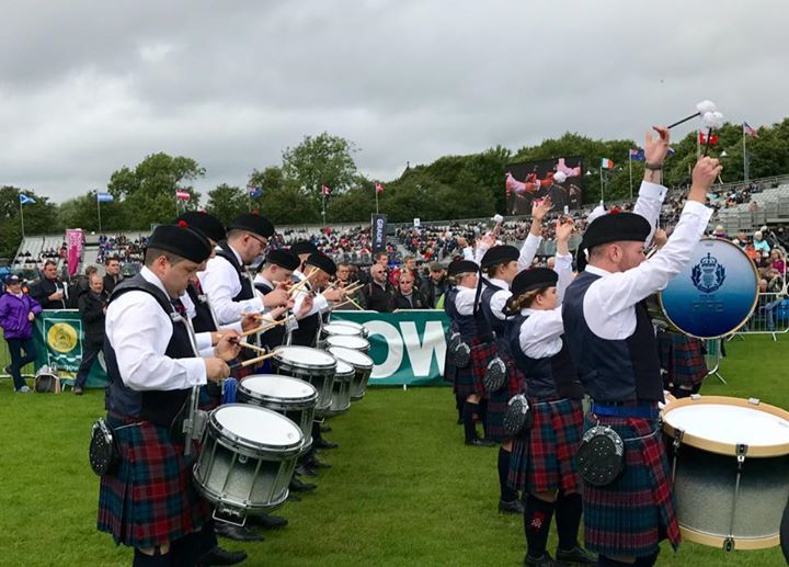 Drum corp going on to play the medley this afternoon 🎶