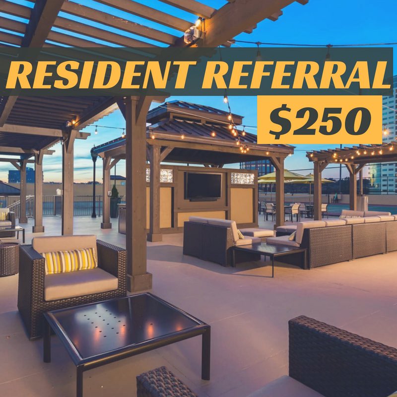 🤑Are your friends still on the search for housing this summer? For every referral  you will receive $250 #LoveWhereYouLive #ResidentReferral