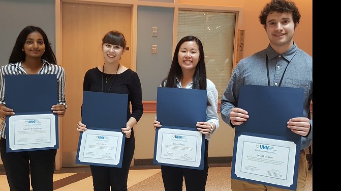 Congrats to our summer students for completing the @pmcancercenter  student learning series! <a href="/jjonestoronto/">Jennifer M. Jones</a>
