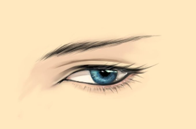 アイラインのtwitterイラスト検索結果 古い順