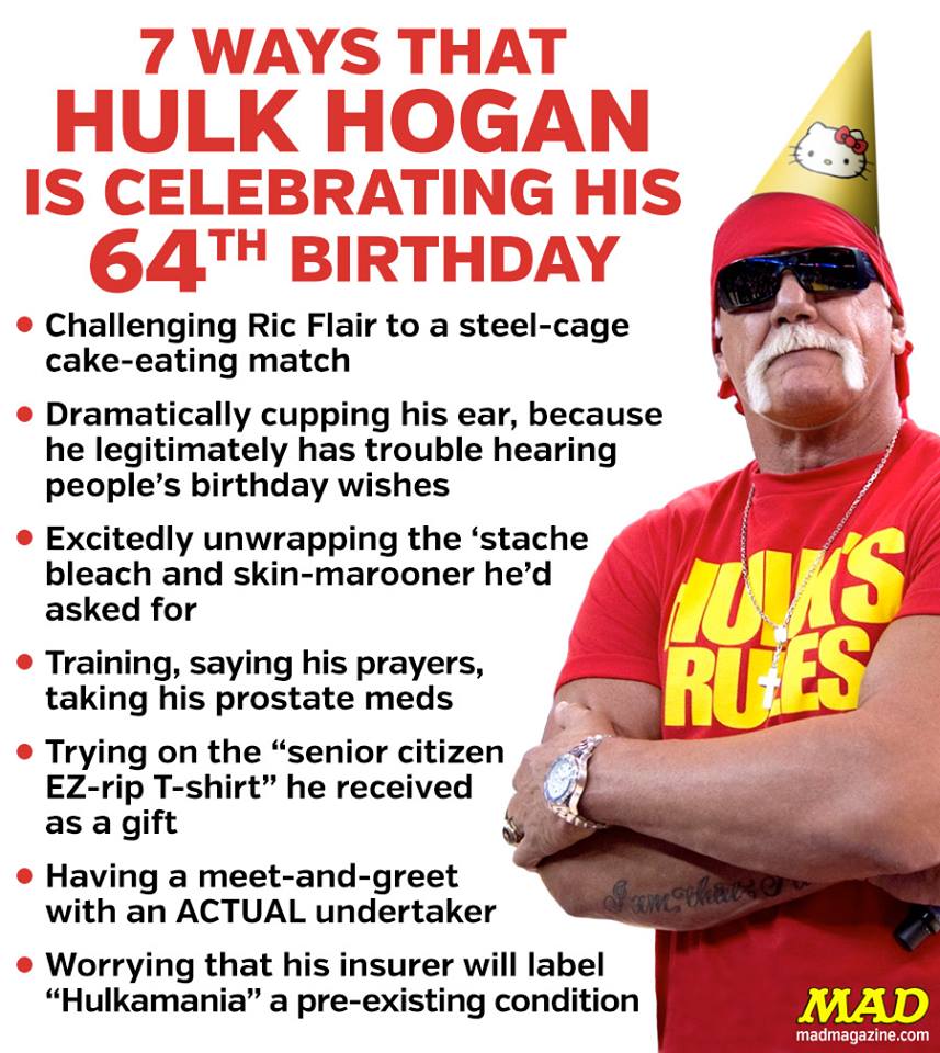 Happy Birthday Hulk Hogan 