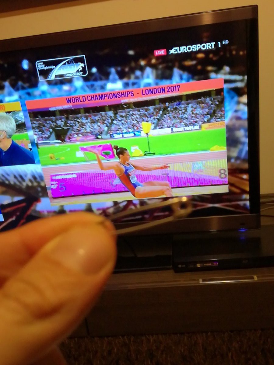 AlbaniFrancesco's tweet photo. #spanovic #Londra2017 #London2017 #longjump @Ivana_Spanovic https://t.co/Gghr3f0wBD