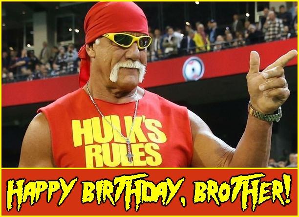  Happy Birthday to the Legendary Hulk Hogan. 