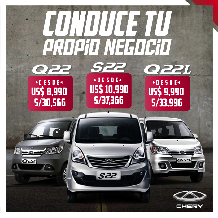 CheryPeru's tweet photo. ¡Toma las riendas de tu negocio y renuévate con Chery! 
Cotízalas aquí: https://t.co/c73RuN6tdt. 
T.C. Referencial 3.4 https://t.co/2ml9gfDa3D