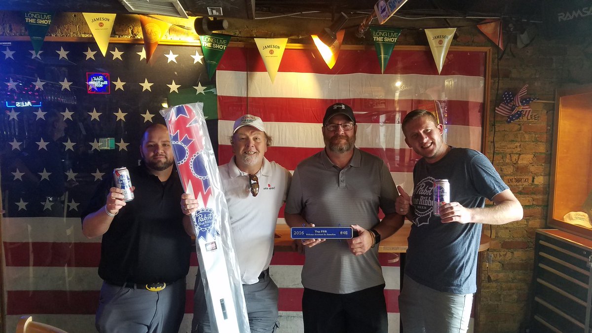BruceCorrigan's tweet photo. Pabst Blue Ribbon names O'Shucks Utah's number 1 Bar...again!  Thanks to our Main St Team &amp; PBR lovers from all over the World. https://t.co/WyAW7sGuLS